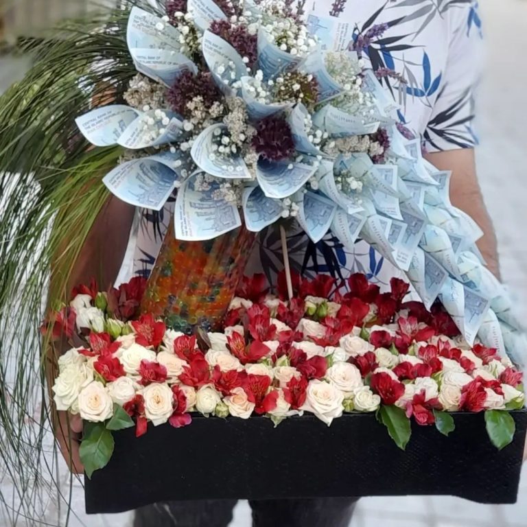 پول‌آرایی و گل‌آرایی هدایا